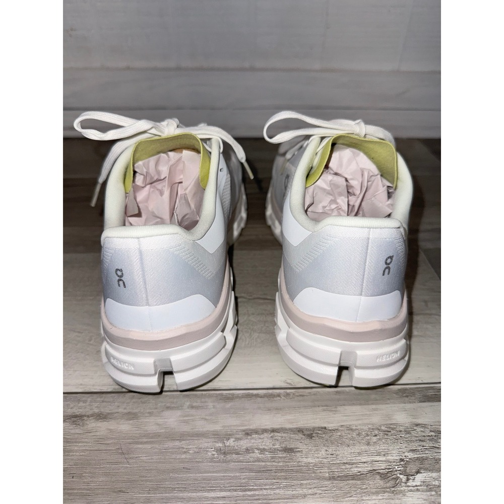 On Cloudstratus Running Shoes Women White Lime Pink Sneakers Size 9 US - Picture 6 of 9